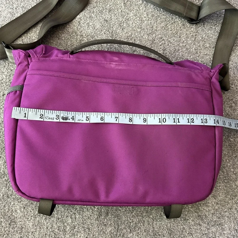 Patagonia Bag Purple MiniMass Courier Laptop Travel Soft Case Shoulder Work